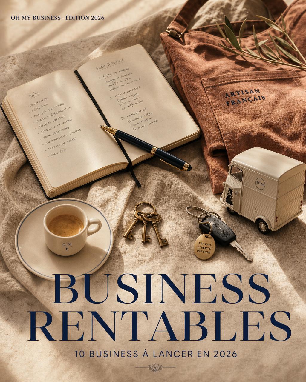 Affiche — Le Guide des Business Rentables